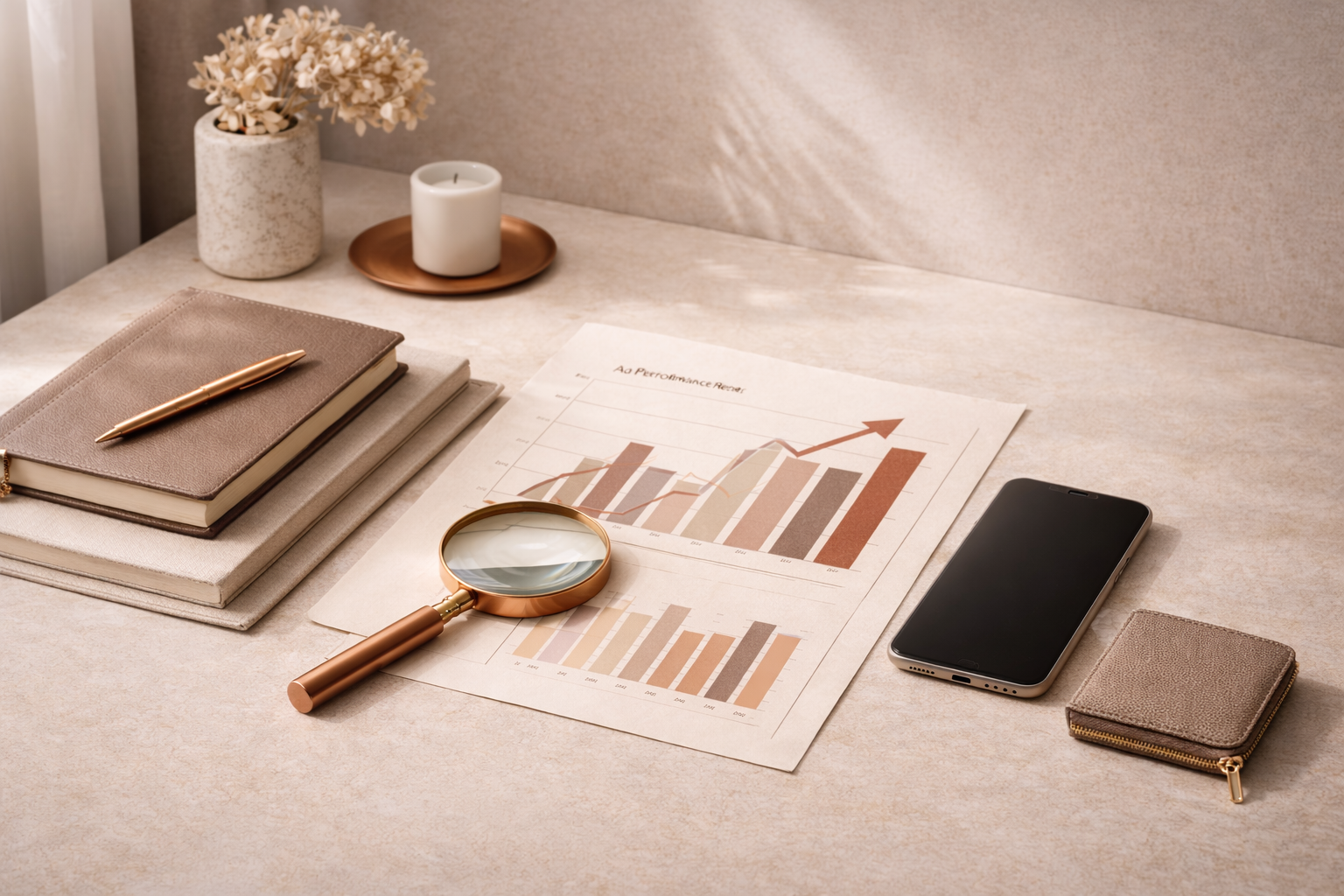 Eleganter Workspace als Abschlussbild